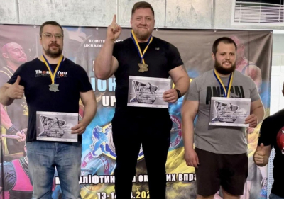 Нагороду на Чемпіонаті України з пауерліфтингу виборов силач з Українки